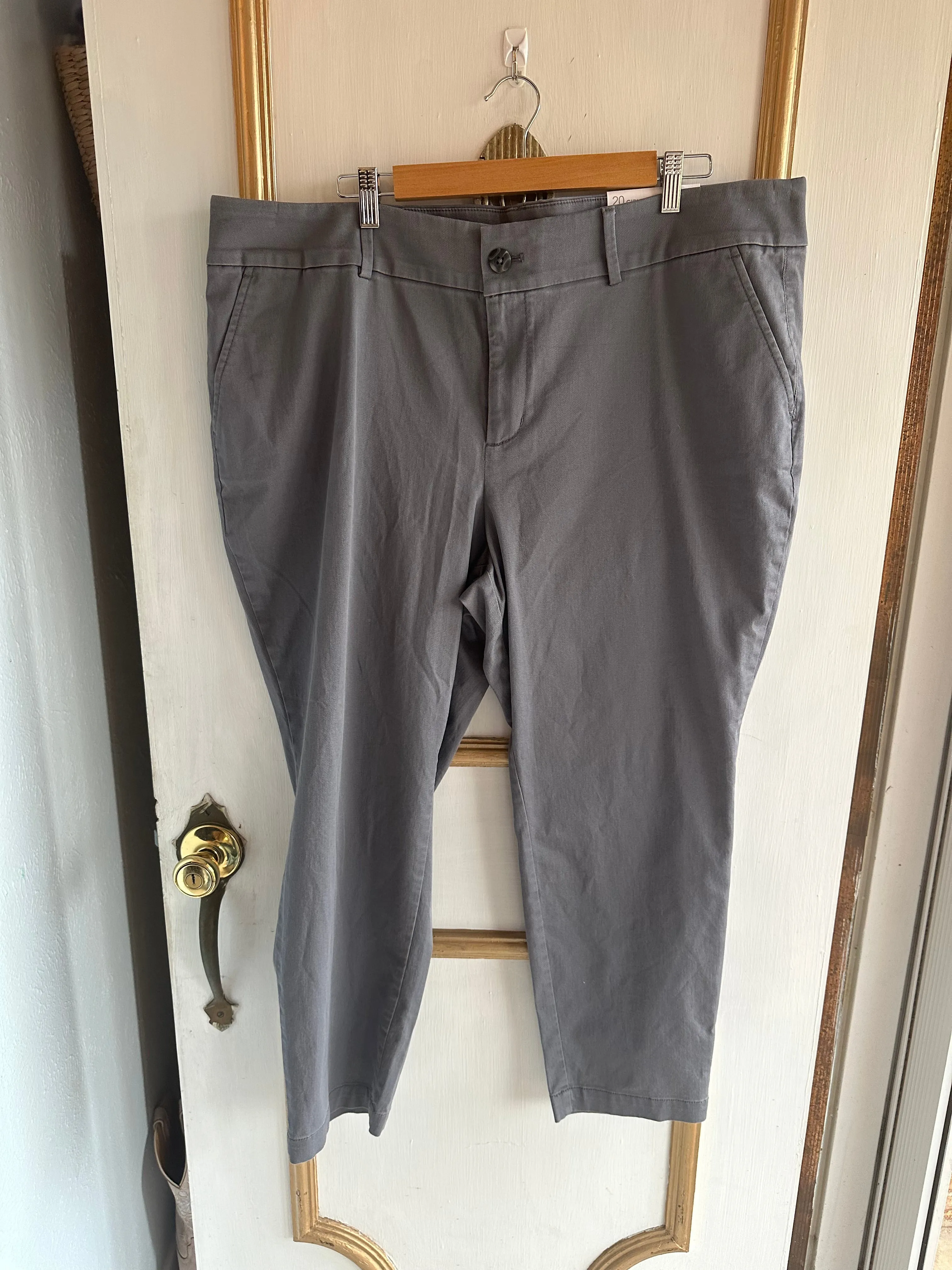 20 - gray chinos