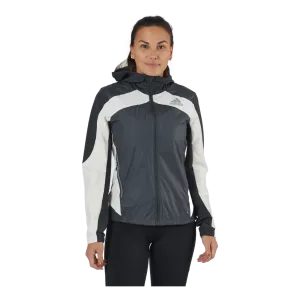 Adidas Marathon Jacket Ocean P.Blue Women Grey Six / Wonder White