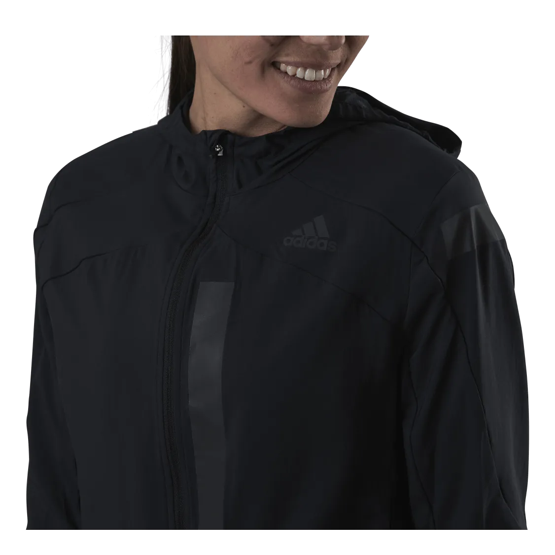 Adidas Marathon Jacket Translucent Women Black / Black