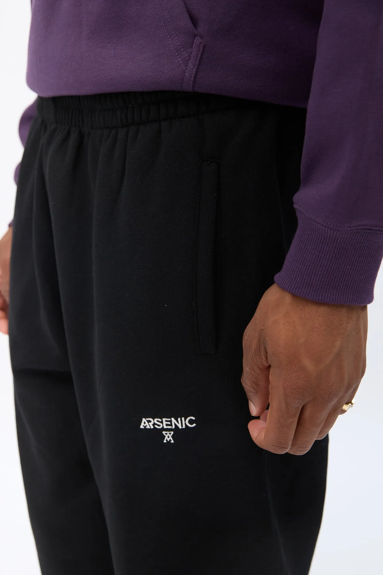Arsenic Mens Logo Fleece Jogger