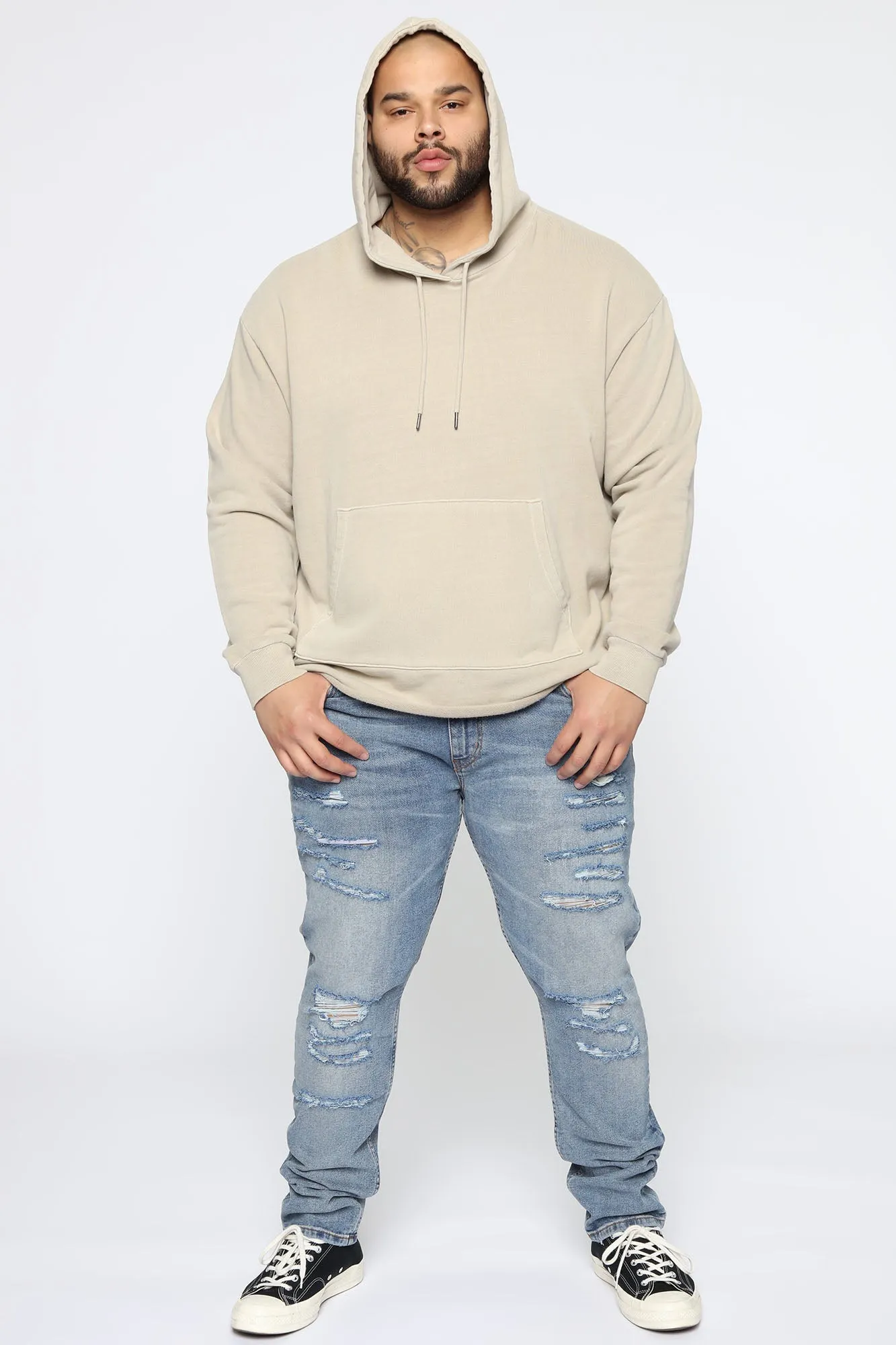 Asher Hoodie - Stone