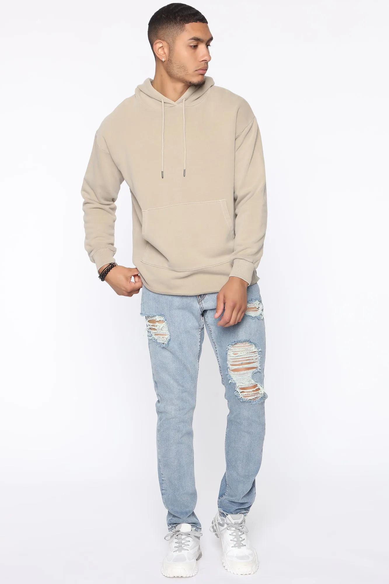 Asher Hoodie - Stone