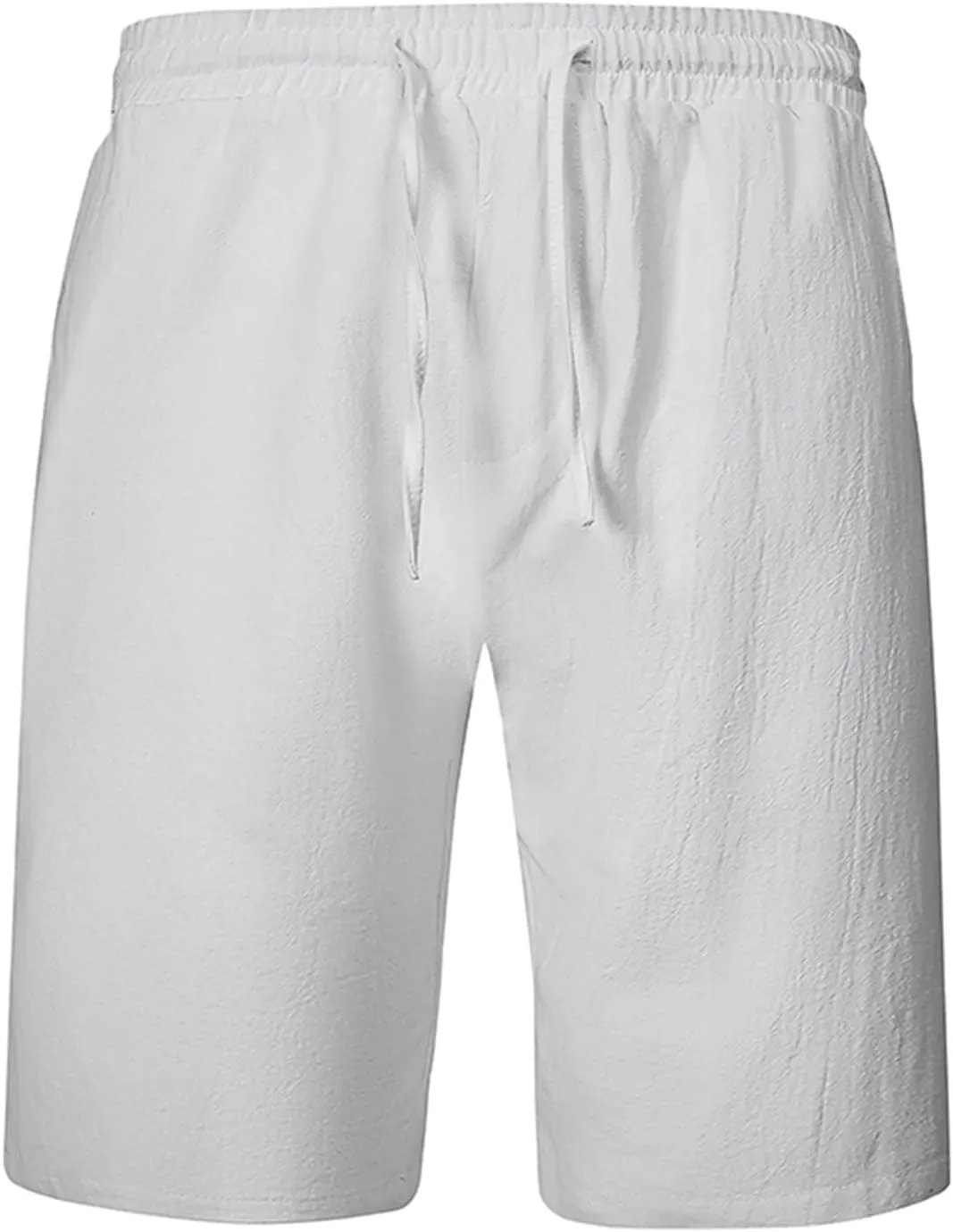 Business Shorts for Men knee-length Stylish Trunks Short Pants Trouser Breathable Slim Fit Straight Trunks Pants