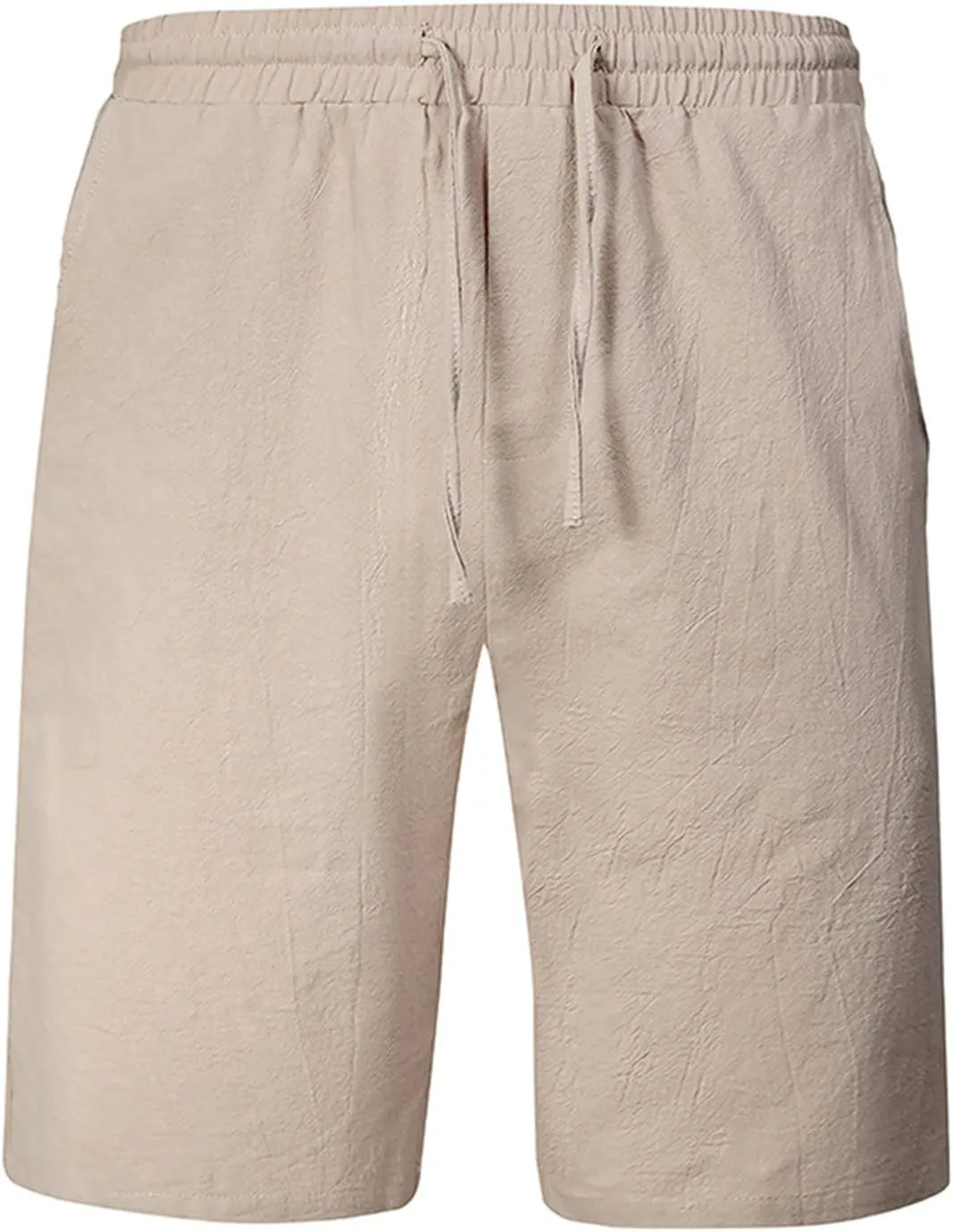 Business Shorts for Men knee-length Stylish Trunks Short Pants Trouser Breathable Slim Fit Straight Trunks Pants