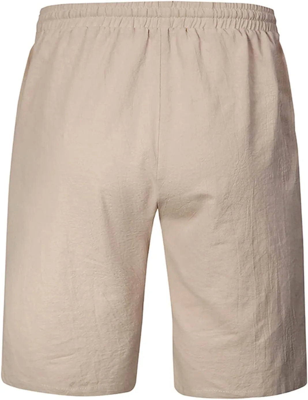 Business Shorts for Men knee-length Stylish Trunks Short Pants Trouser Breathable Slim Fit Straight Trunks Pants