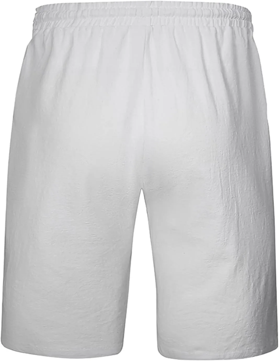 Business Shorts for Men knee-length Stylish Trunks Short Pants Trouser Breathable Slim Fit Straight Trunks Pants