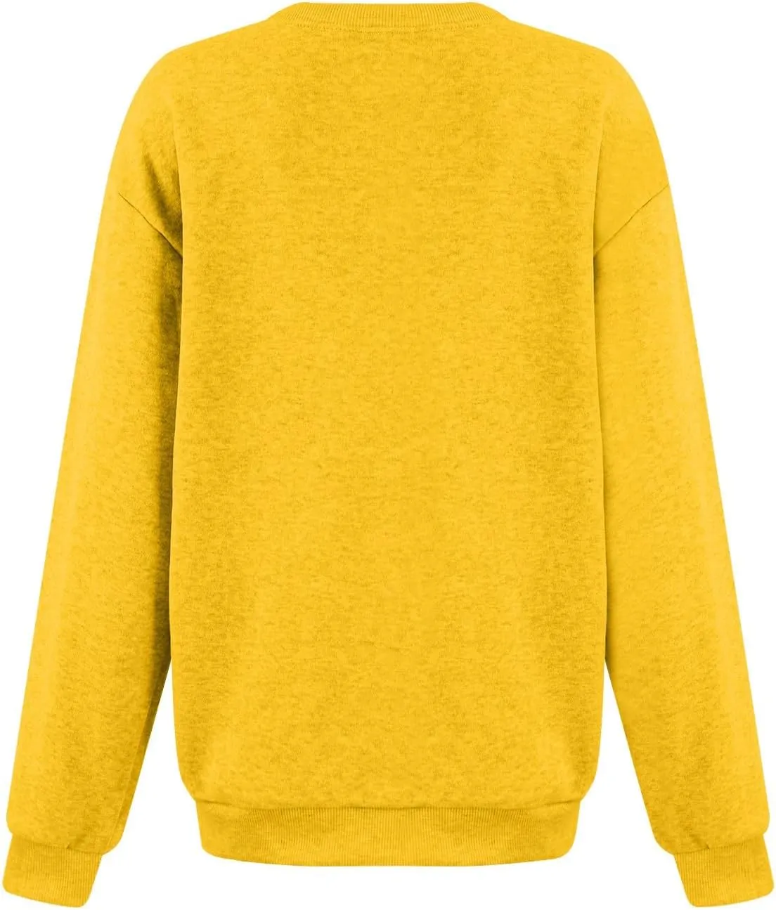 Crewneck Sweatshirts Women Comfy Pullover Crew Neck Sweatshirt Trendy Fleece Fall Sweaters Outfits 2024