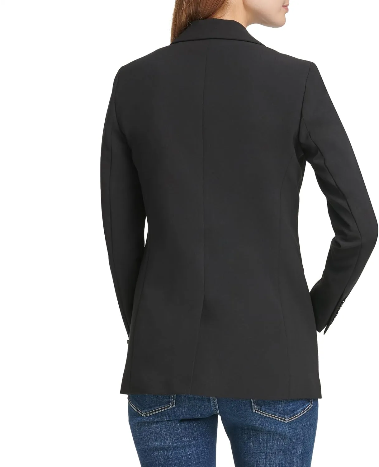 DKNY Women's Missy Foundation Long Sleeve Jacket