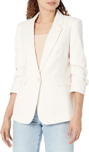 DKNY Women's Single Button Blazer