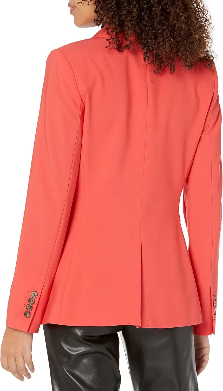 DKNY Women's Single Button Blazer