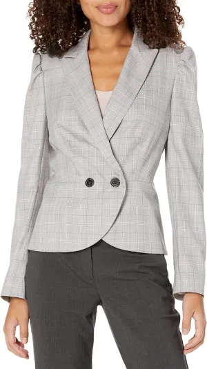 DKNY Women's Single Button Blazer