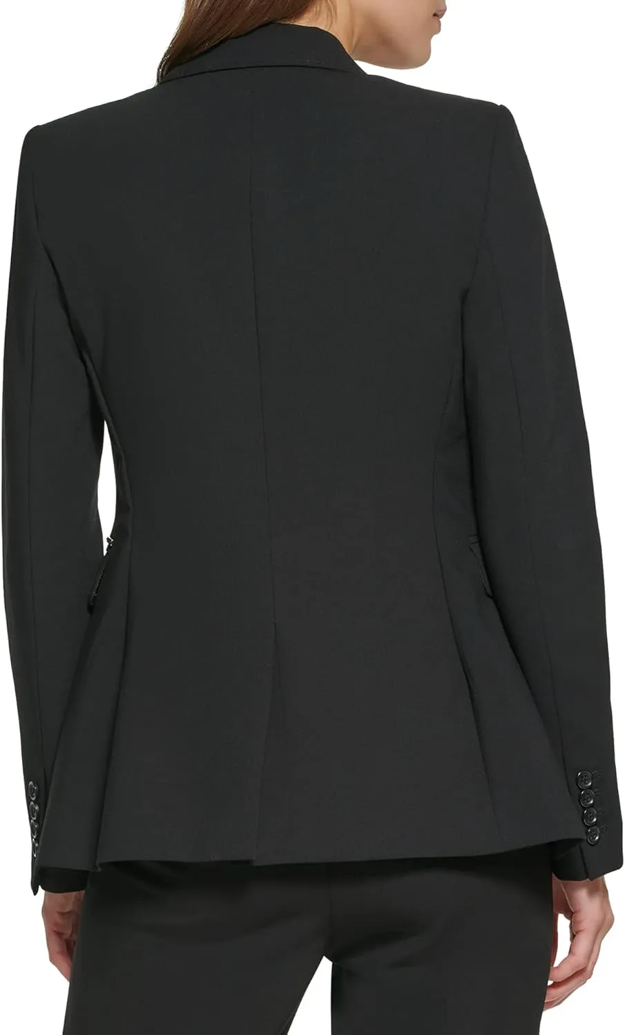 DKNY Women's Single Button Blazer