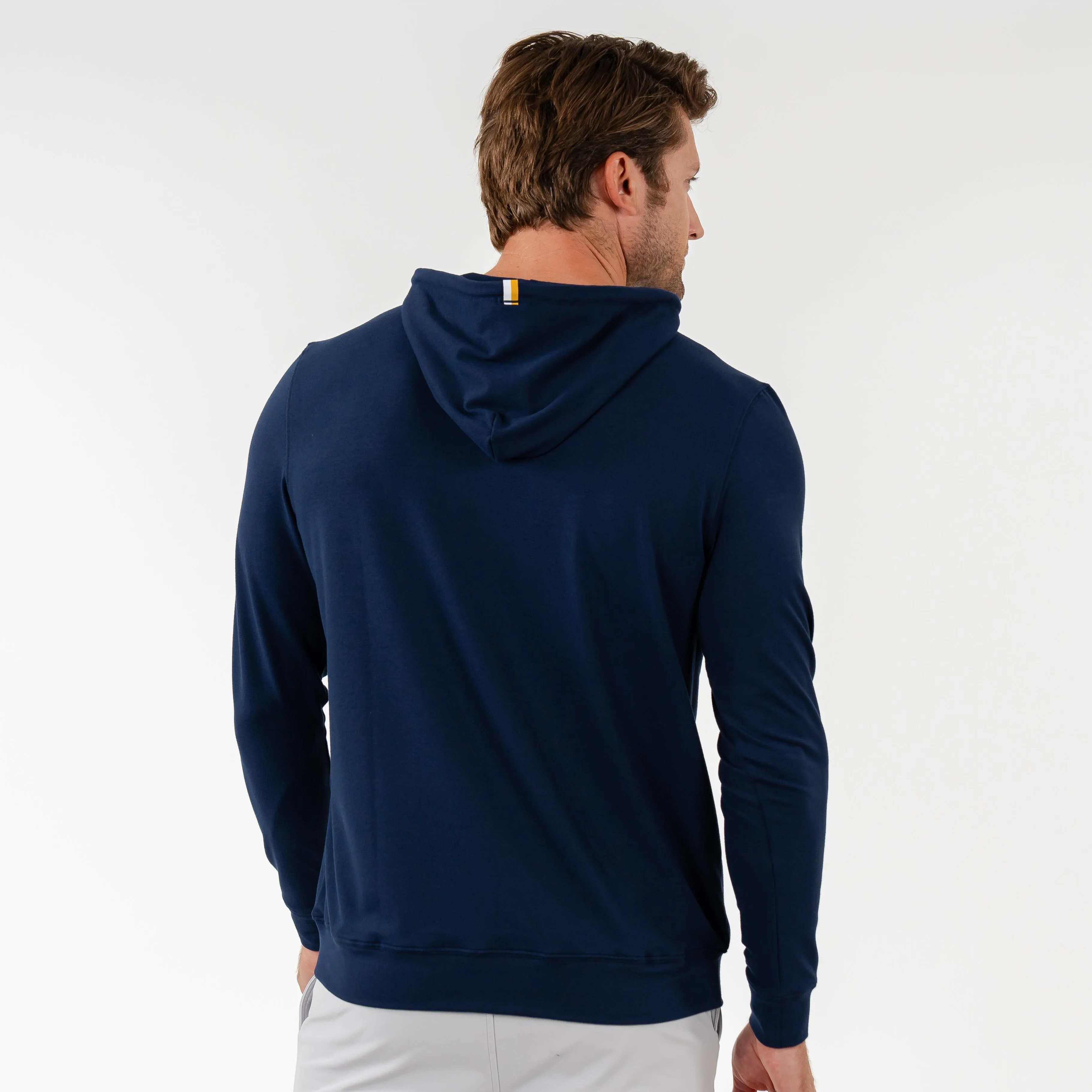 Notre Dame Collegiate Hesi Hoodie - Solid Indigo Blue