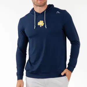 Notre Dame Collegiate Hesi Hoodie - Solid Indigo Blue