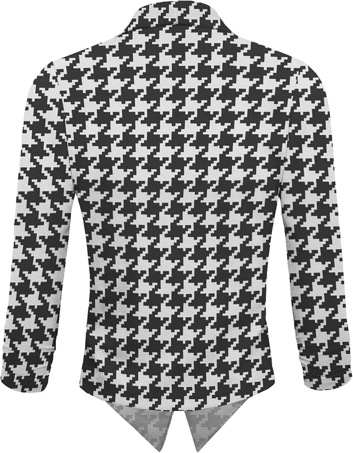 Hybrid & Company Women's Casual Work Office Blazer Jacket Open Front Shawl with 3/4 Scrunch Sleeves