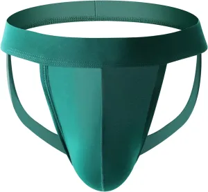 JEShifangjiusu Men'S Jock Strap Underwear Briefs Low Rise Stretch Breathable Pouch Athletic Supporters Sexy G-Strings Thongs