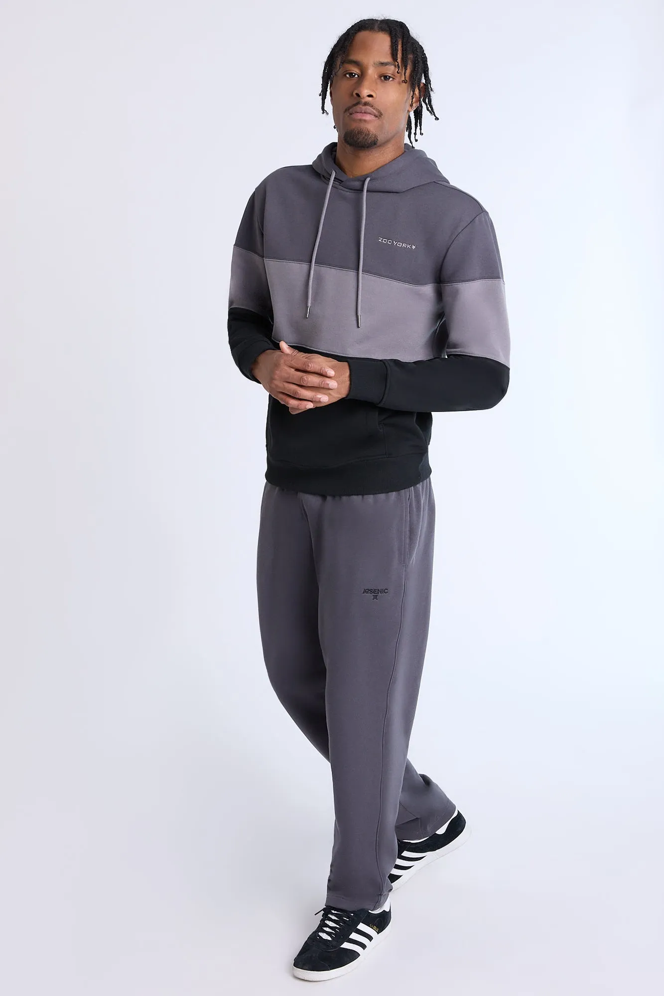 Jogger en molleton à fond ouvert Arsenic homme