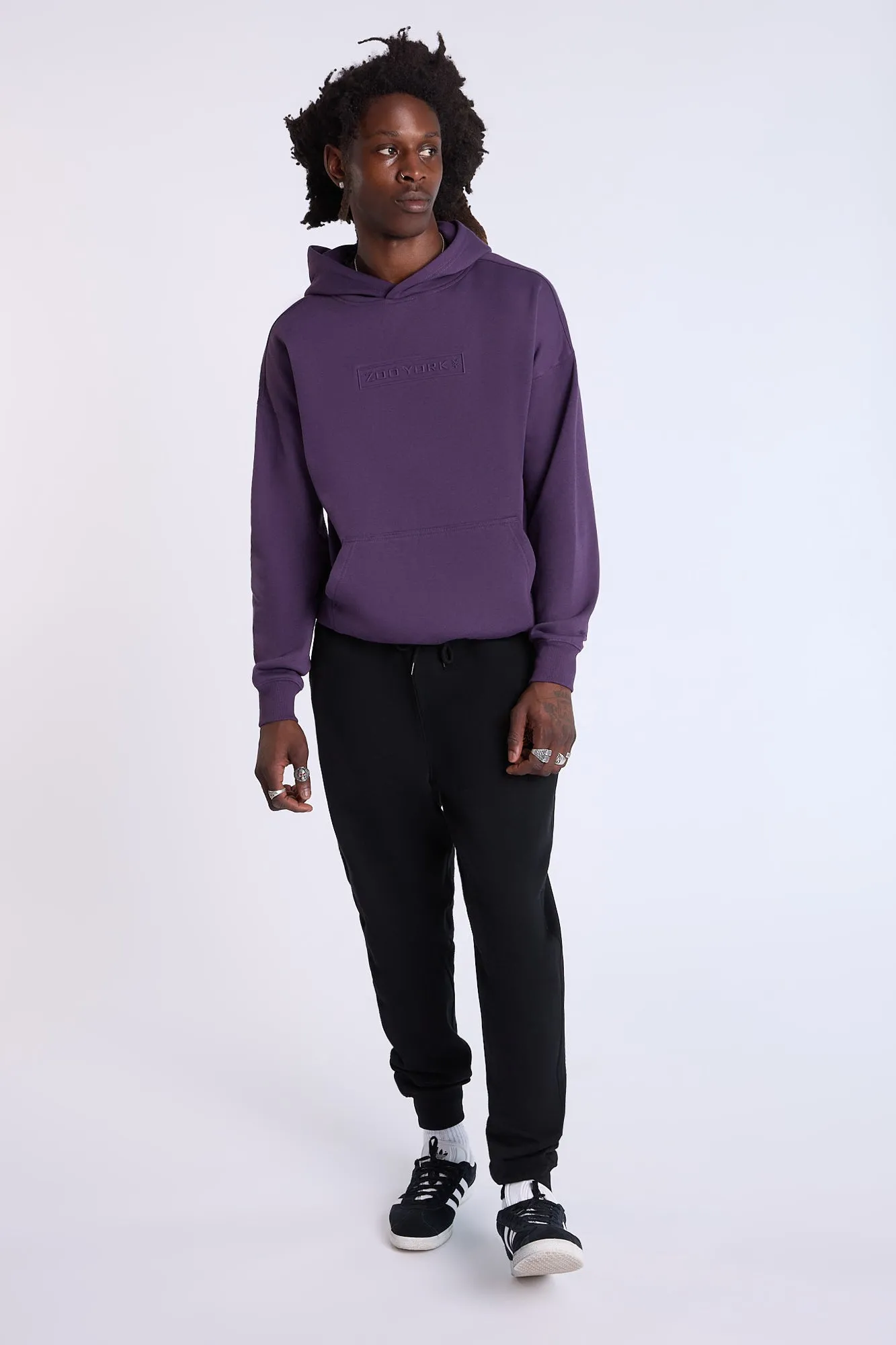 Jogger en molleton imprimé roses Arsenic homme