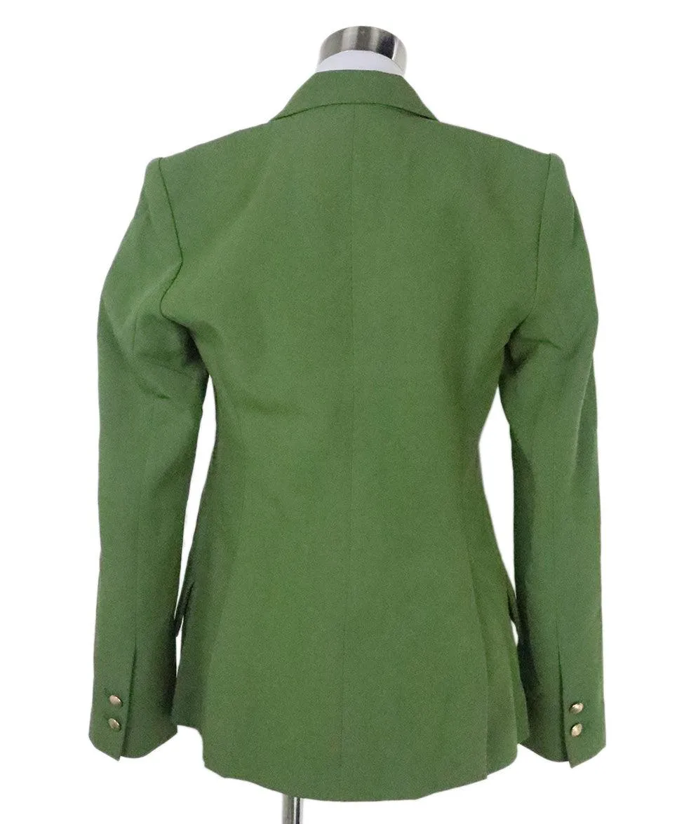 L'Agence Olive Green Blazer sz 2