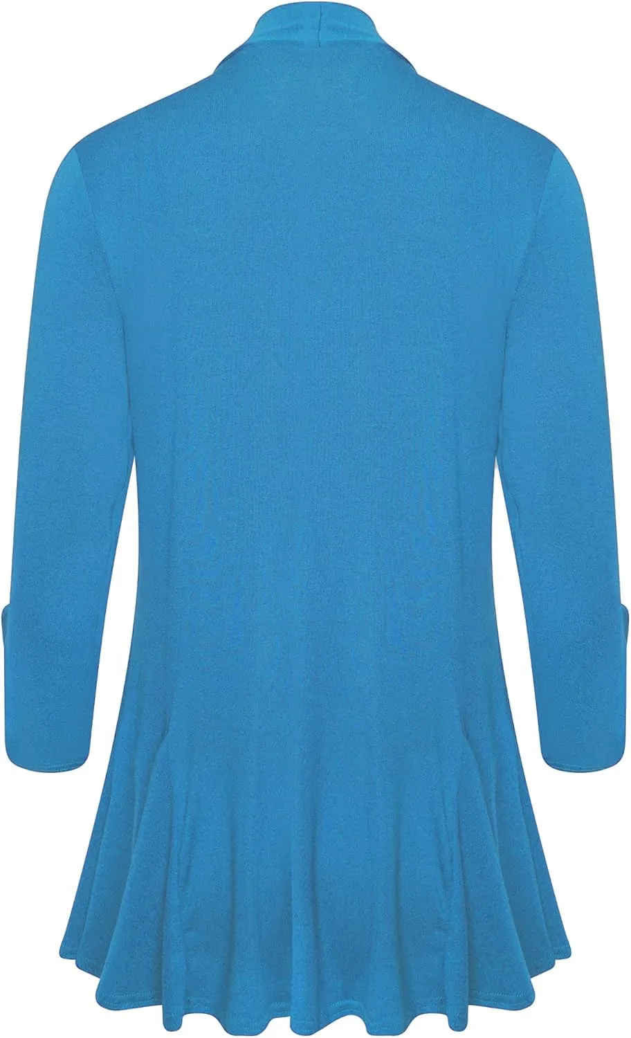 Loxdonz Women's Open Front Cardigans Casual 3/4 Sleeve Cardigan Soft Lightweight Top