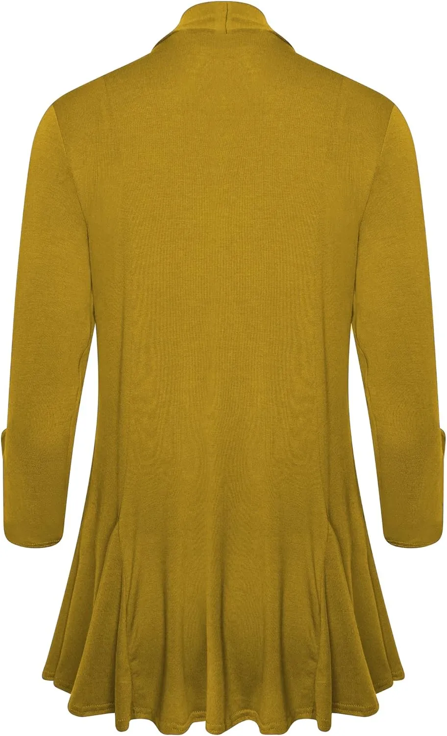 Loxdonz Women's Open Front Cardigans Casual 3/4 Sleeve Cardigan Soft Lightweight Top