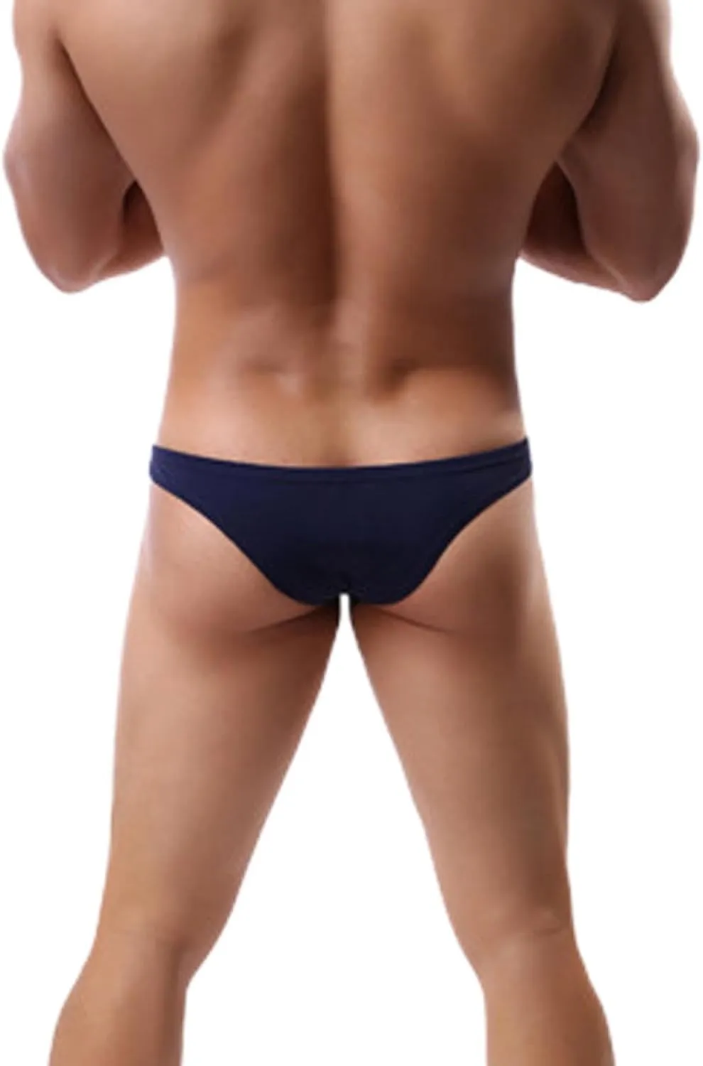 Men's Breathable Ice Silk Sexy Seamless Boxer Briefs Shorts Underwear, Transparent Ultra-Thin Male Underpants