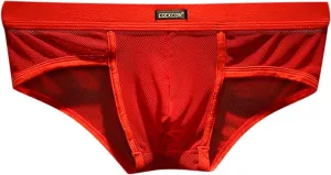Men's Breathable Ice Silk Sexy Seamless Boxer Briefs Shorts Underwear, Transparent Ultra-Thin Male Underpants