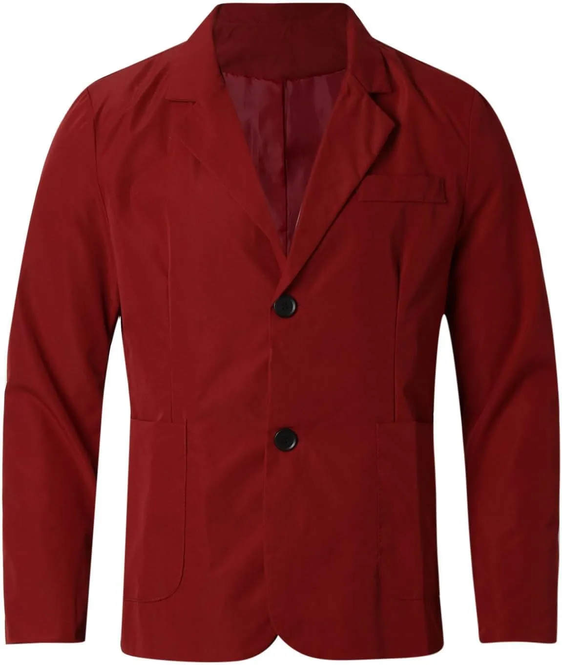 Mens Business Casual BlazerDaily Wear Suit Jacket Slim Fit Formal Coat Work Dress Jackets for Dinner,Prom,Wedding