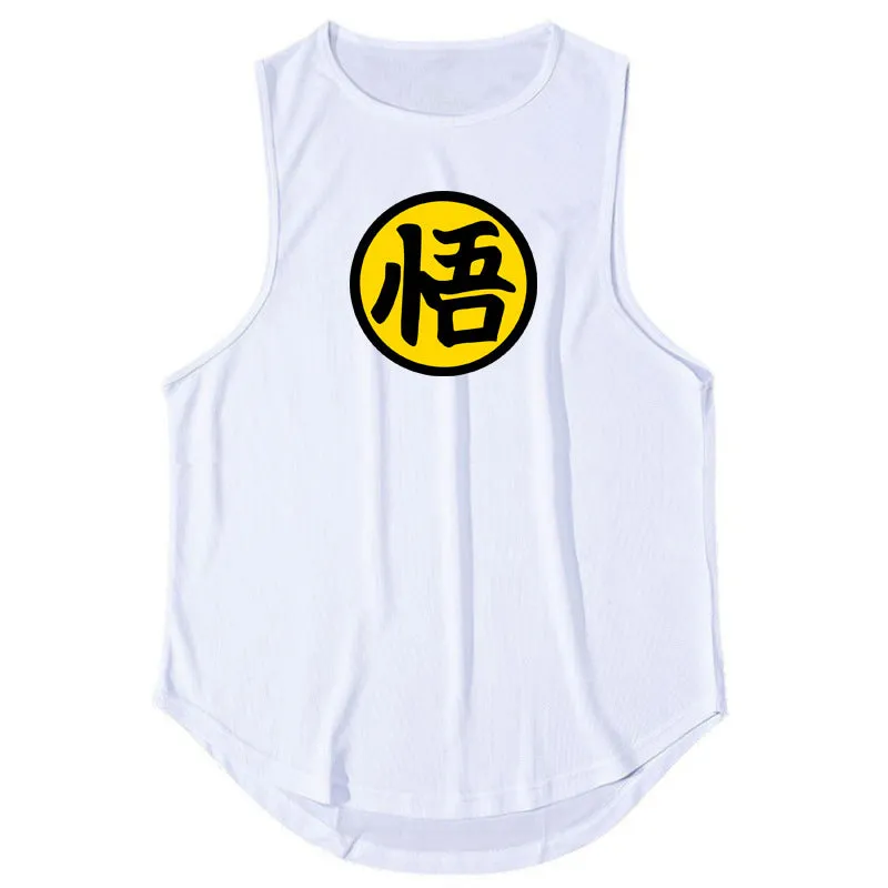 Men's running & fitness vest summer quick drying training suit