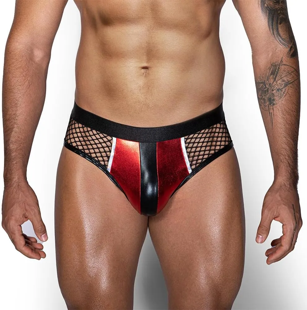 Men's Sexy Boxer Briefs Mesh Breathable Panties Lace Shorts Underwear Low Rise