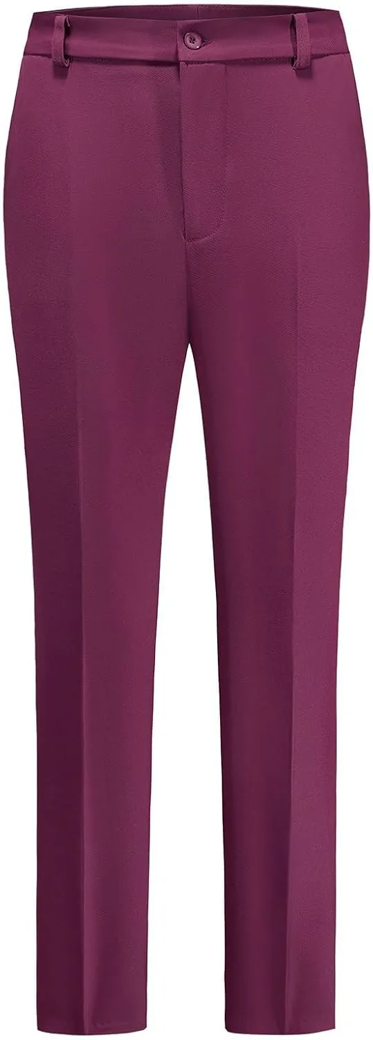 MODFUL Women's 2 Piece Business Suit Double Breasted Blazer and Pants Work Suit Set