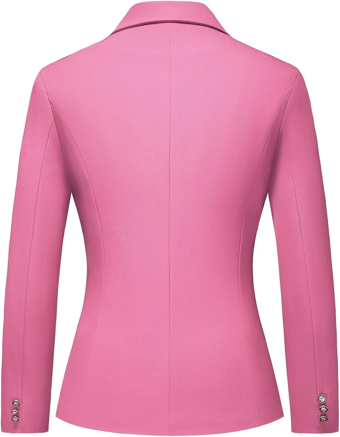 MODFUL Women's 2 Piece Business Suit Double Breasted Blazer and Pants Work Suit Set