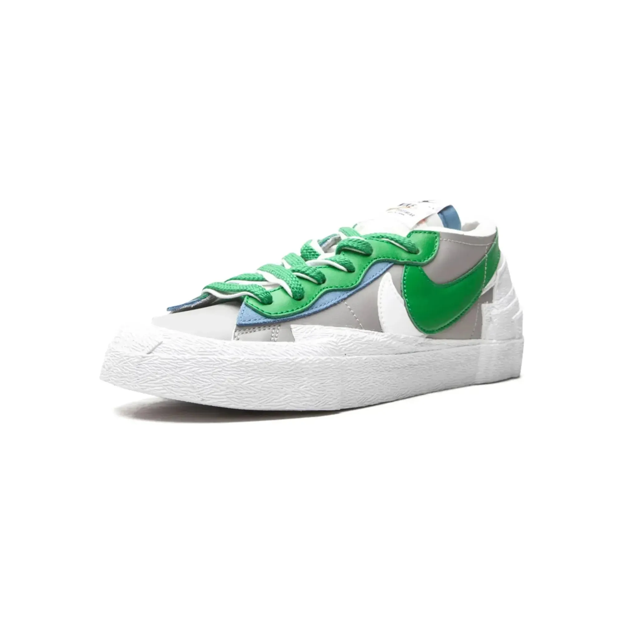 Nike Blazer Low Sacai "Medium Grey Classic Green"