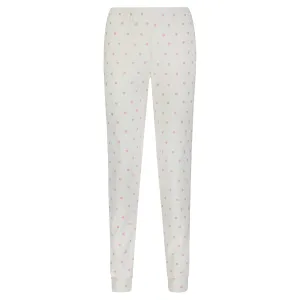 Polkadot Pink Hearts Print JOGGER HI RISE -Restocked