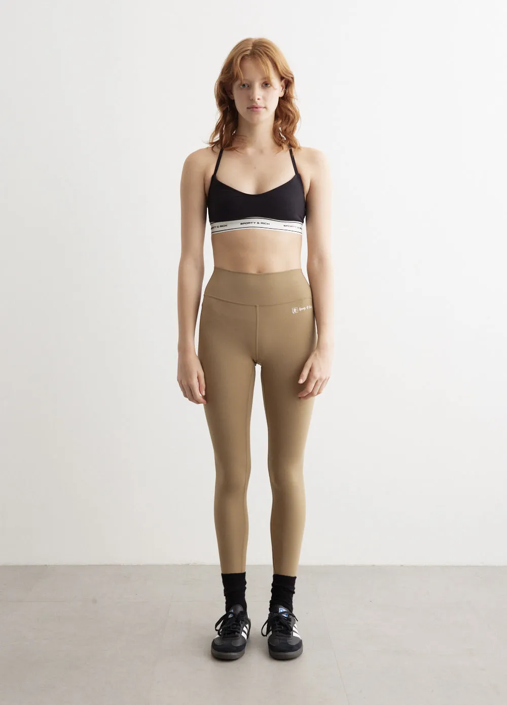 Runner Script High Waisted Leggings