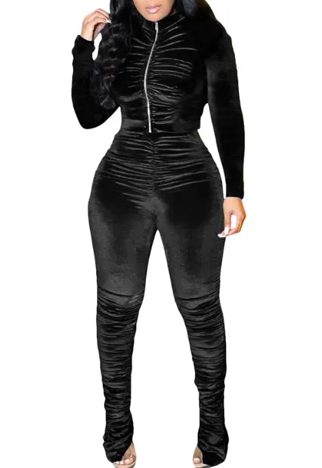 Scrunched Jogger Set