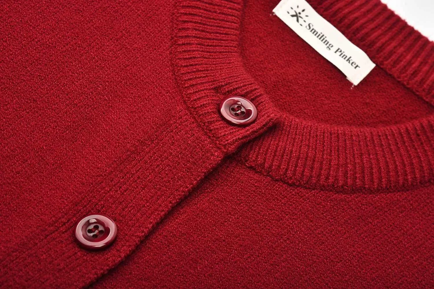 SMILING PINKER Womens Cardigan Sweater Button Down Thick and Soft Mother Grandmother Gift