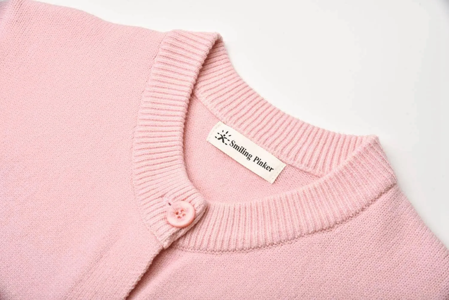 SMILING PINKER Womens Cardigan Sweater Button Down Thick and Soft Mother Grandmother Gift