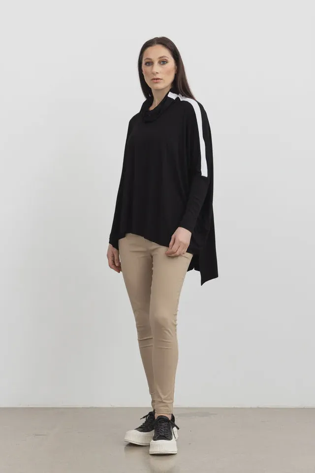 Street Polo top Black