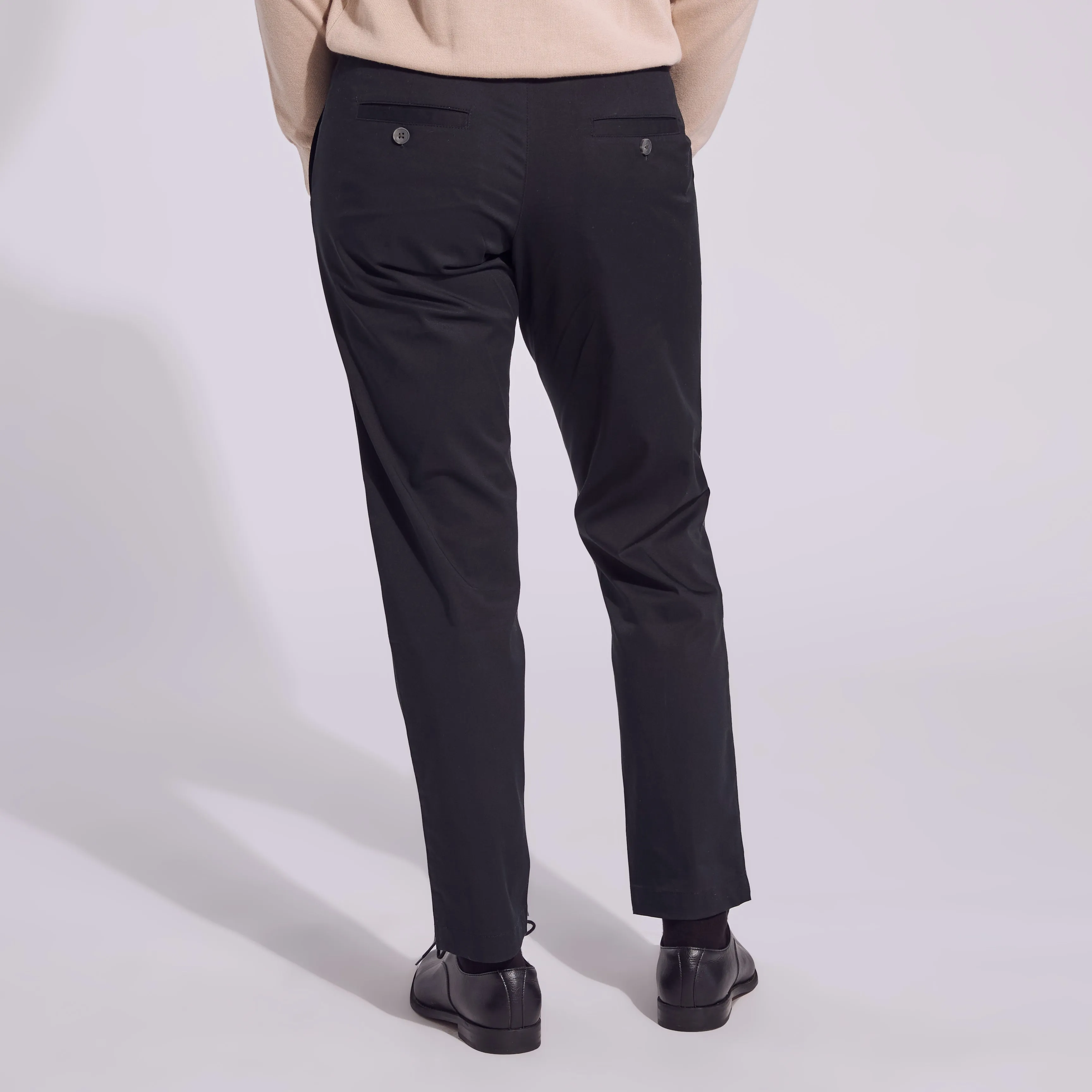 The Quinn Black Chinos 29" Inseam