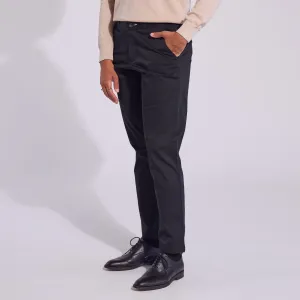 The Quinn Black Chinos 33" Inseam