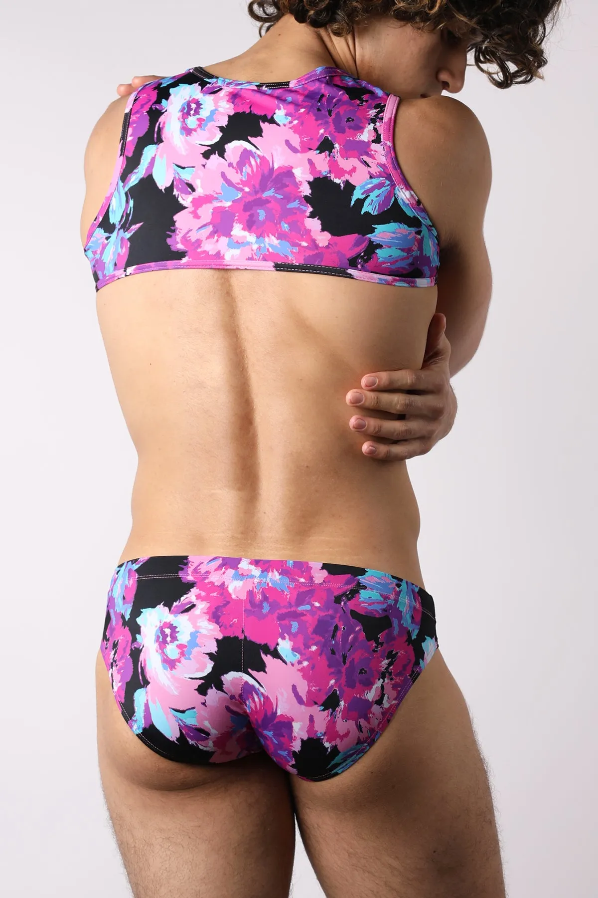 Vaux Blossom Micro Crop Top