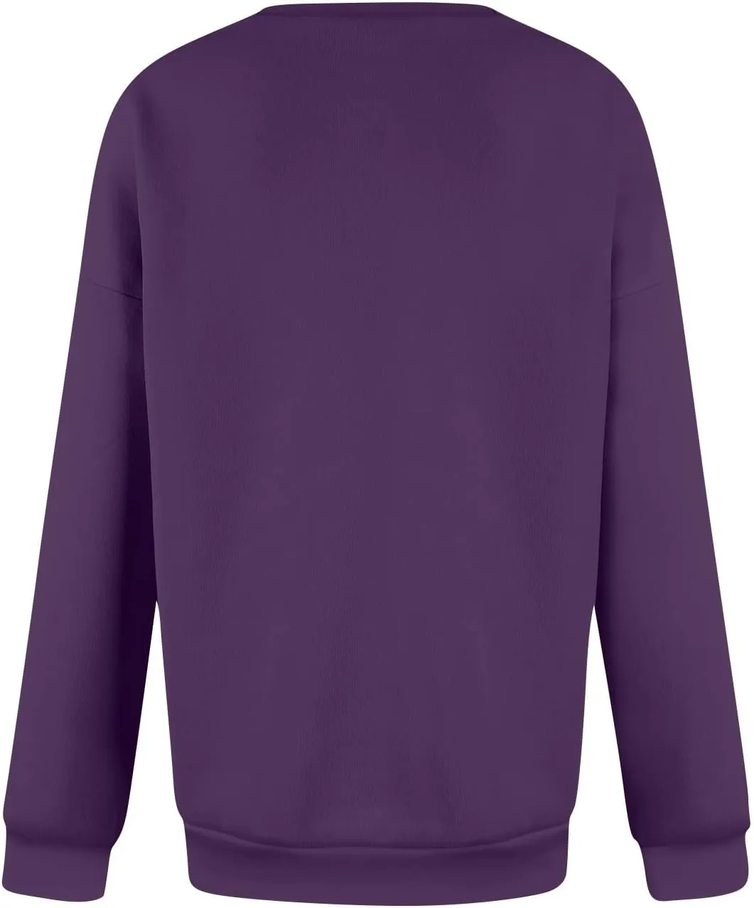 Women Crewneck Sweatshirts Trendy Loose Fleece Pullover Sweaters Casual Comfy Long Sleeve Hoodies Y2k Fall Clothes
