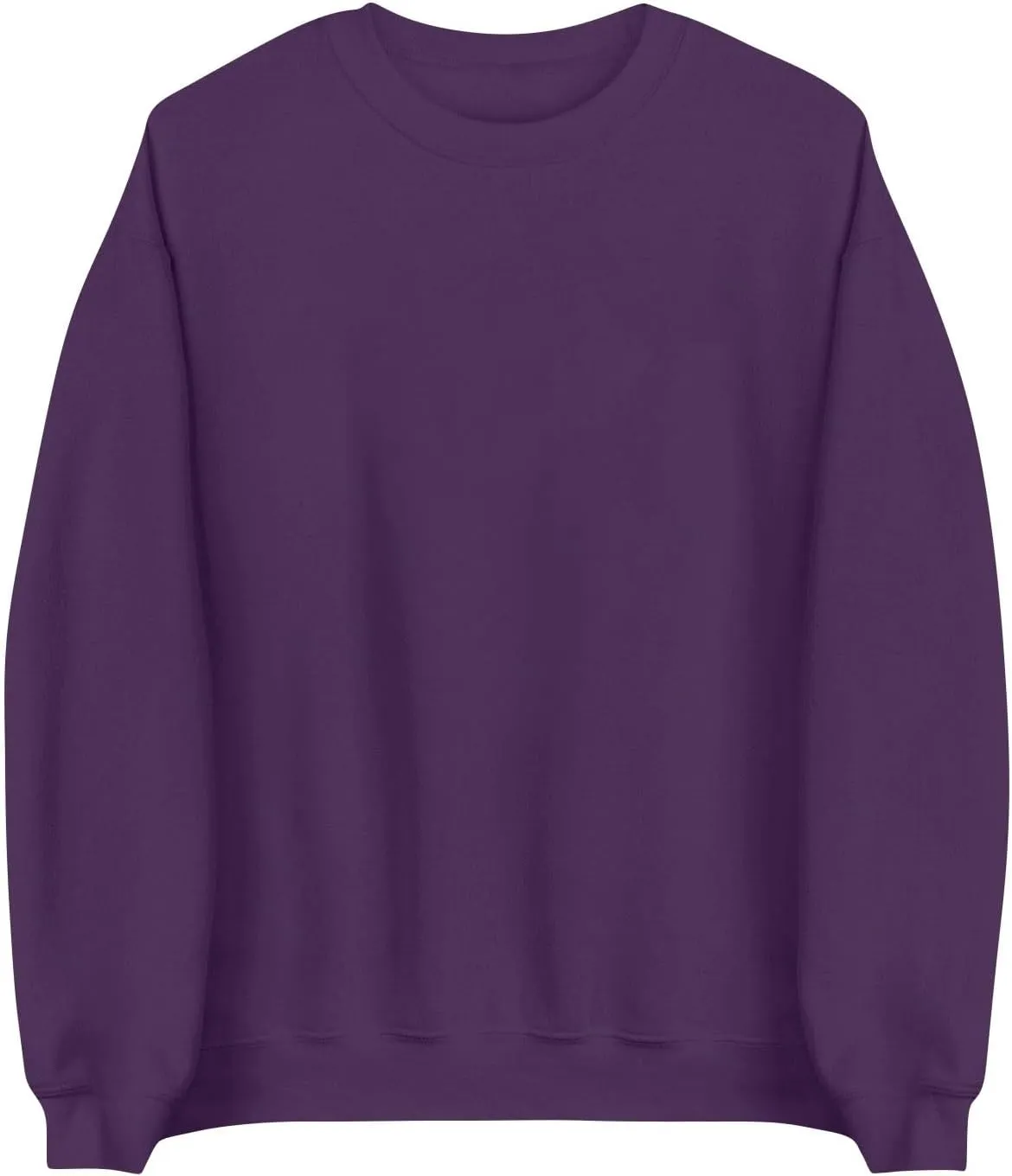 Women Crewneck Sweatshirts Trendy Loose Fleece Pullover Sweaters Casual Comfy Long Sleeve Hoodies Y2k Fall Clothes